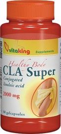 Vitaking CLA Super - konjugovaná kyselina linolová s vitamínom E 60 kapsúl