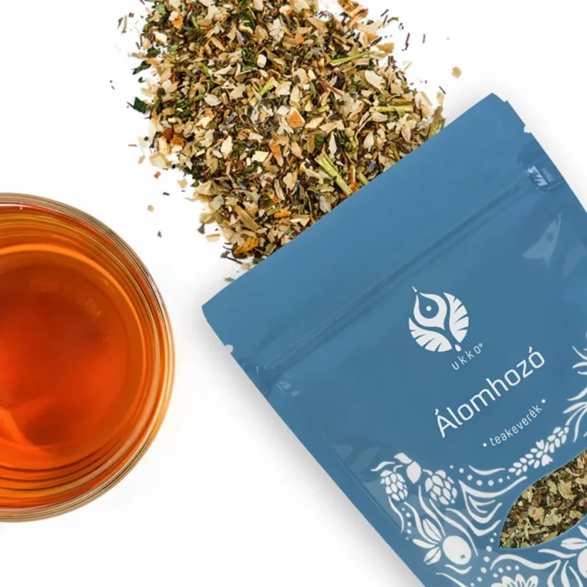 UKKO bylinná čajová směs na spánek s přírodními bylinami pro večerní uvolnění