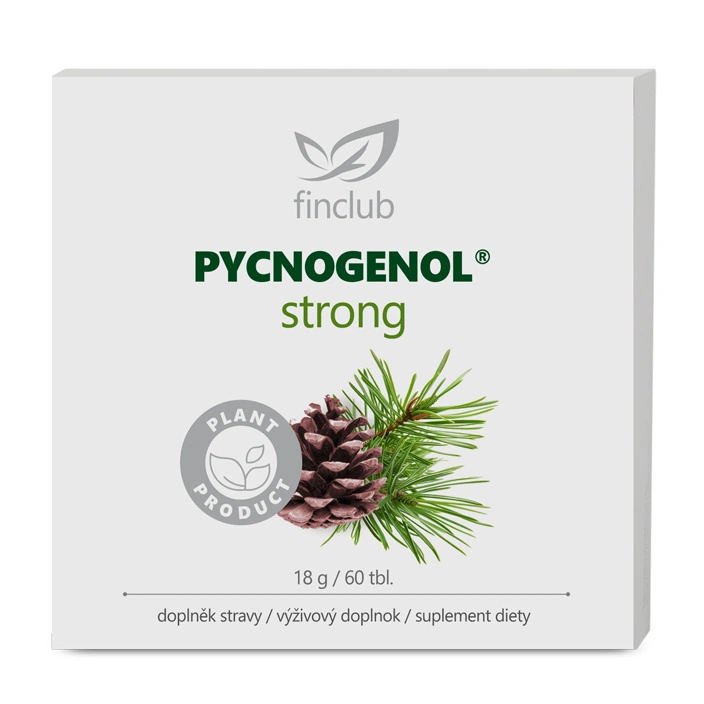 Finclub Pycnogenol Strong extrakt z borové kůry pro podporu cév a antioxidační ochrany
