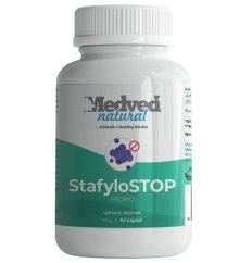 StafyloSTOP PROBIO od Medveď Natural s probiotikami na podporu imunity proti stafylokokom
