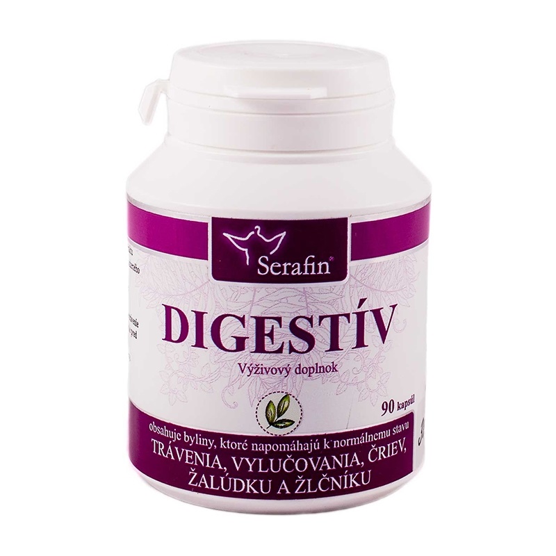 Serafin Digestiv (Puškvorec + Aníz + Čakanka) 90 kapsúl